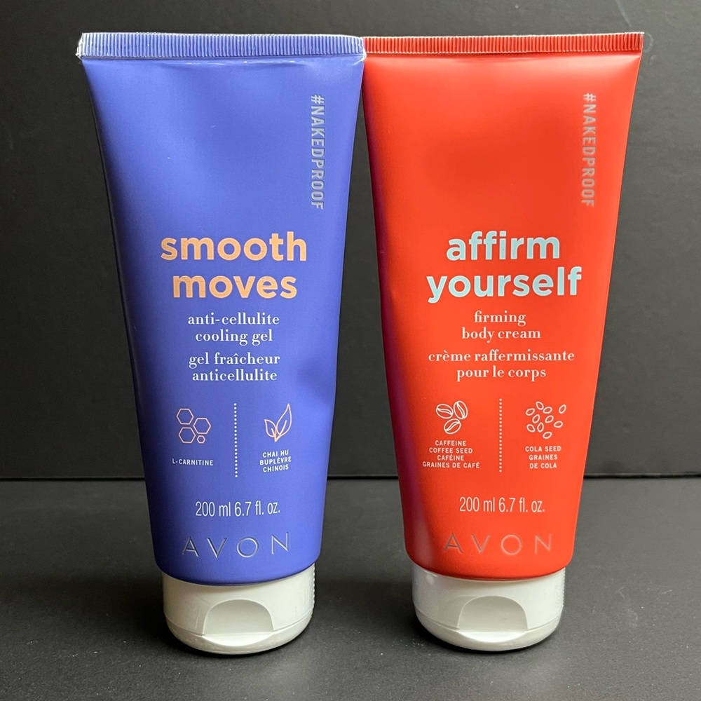 NEW Avon Smooth Moves & Affirm Yourself lotions
